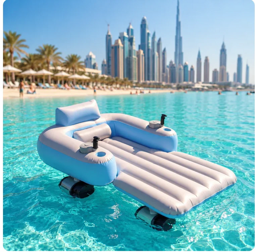 AquaLuxe™ Motorized Pool Lounger