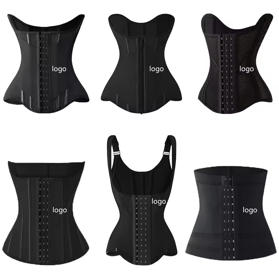 SculptFit™ Waist Trainer Vest – Adjustable Body Shaper with Zipper & Supportive Straps
